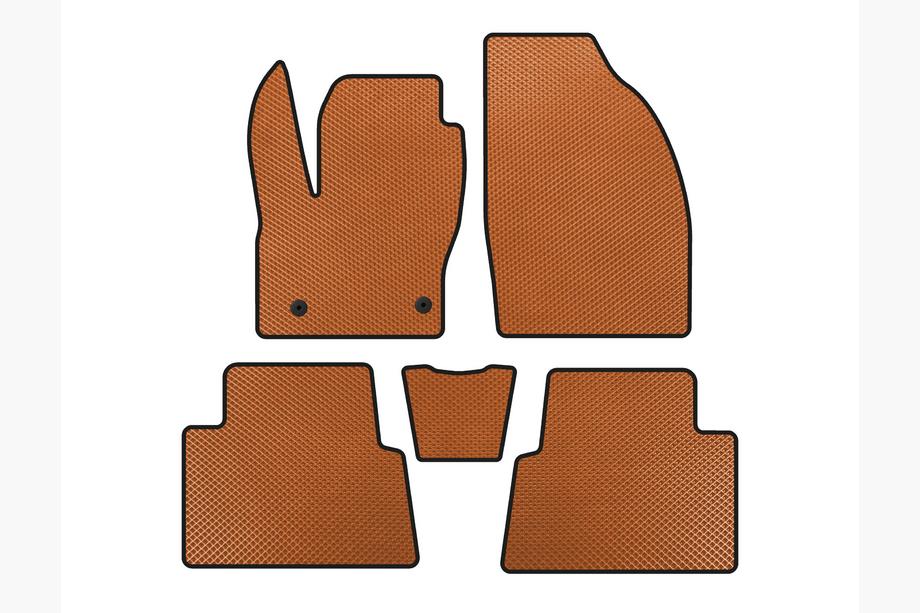 Ford Kuga 2008–2013 EVA talne preproge (Oranžna) Image