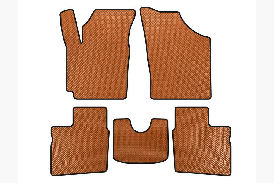 Geely CK-1 2005–2008 EVA avto preproge (2005-2009, SD, Oranžna) Image