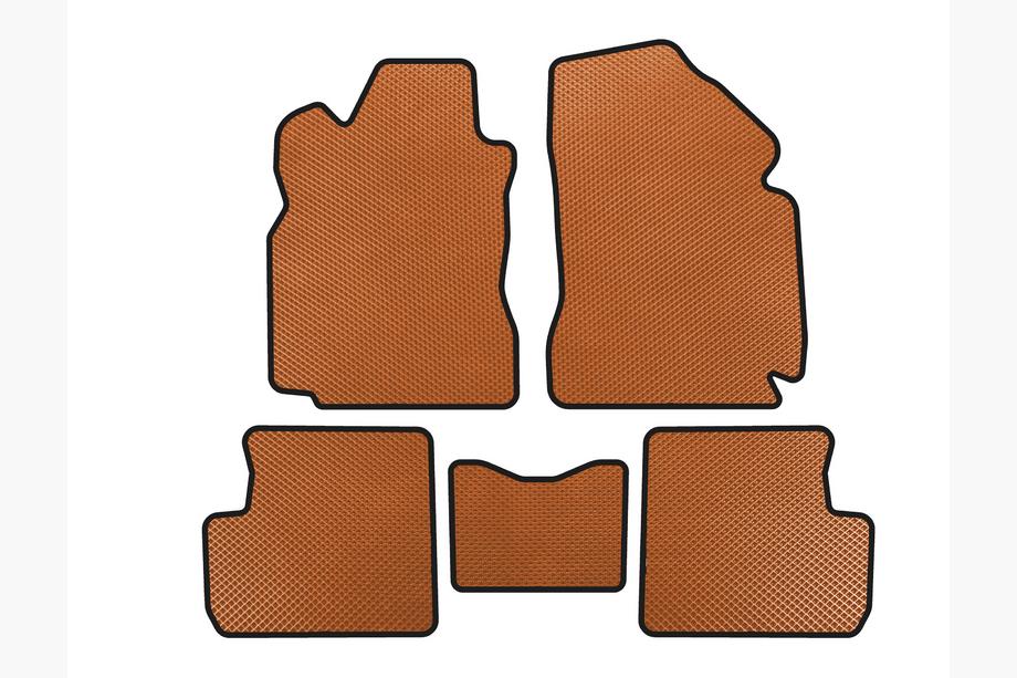 GreatWall Haval M4 2012–2021 EVA talne preproge (Oranžna) Image