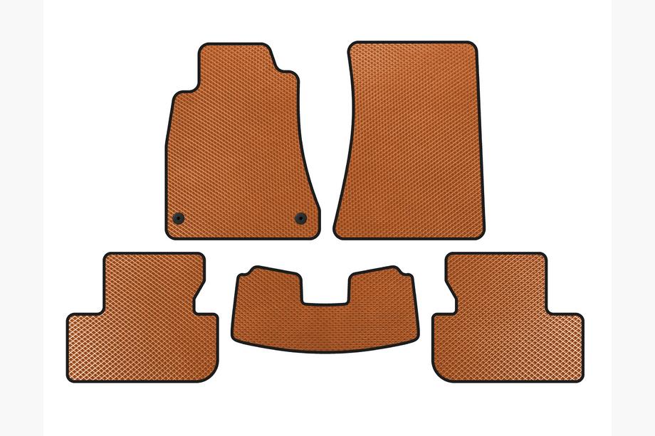 Lexus IS 2005–2013 EVA preproge za notranjost (limuzina, 2WD, oranžne) Image