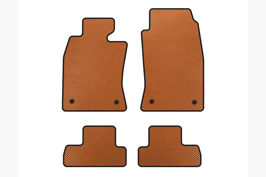 Mini Cooper R50/52/53 2000–2006 EVA talne preproge za R50, oranžne Image