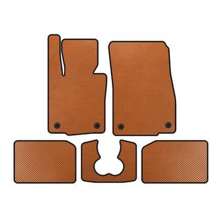 EVA talne preproge (za S F55, 5-vratni, oranžne) Mini Cooper F55/56/57 2014–2023