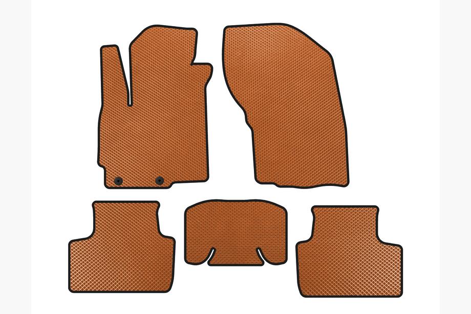 Mitsubishi ASX 2010–2023 EVA preproge za notranjost (2019-2023, Oranžna) Image