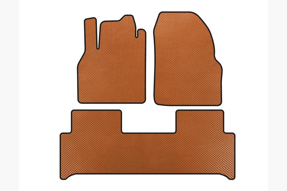 Renault Scenic/Grand 2003–2009 EVA talne preproge (Oranžna) Image
