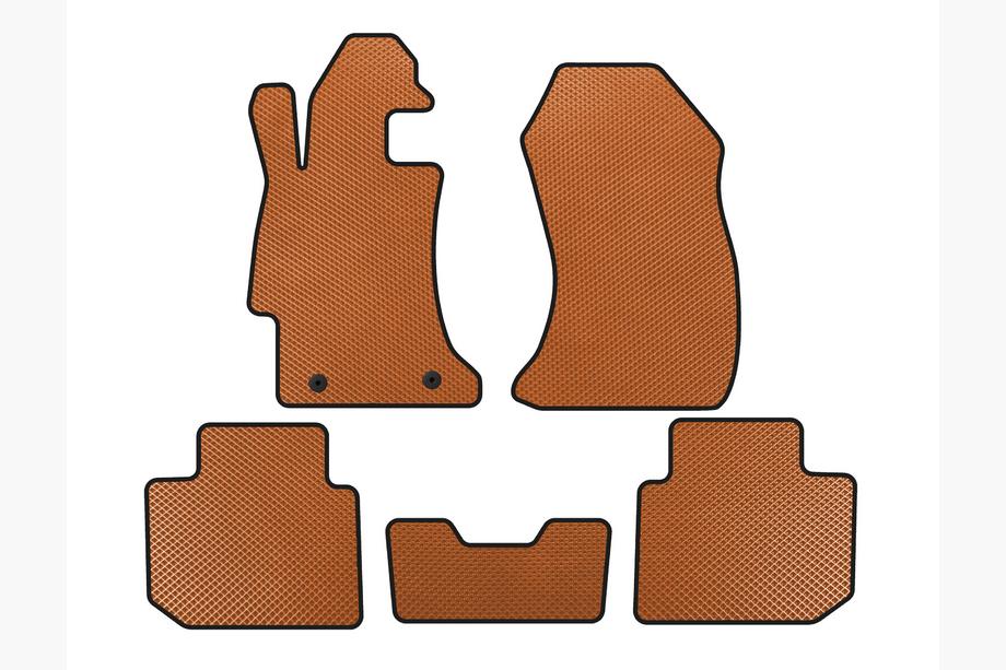 Subaru Impreza 2011–2016 EVA avto preproge (SD, oranžna) Image