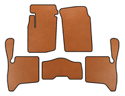 Suzuki Vitara 1998–2006 EVA preproge (3-vratne, oranžne) fotografija 1