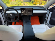 Tesla Model Y 2020– EVA talne preproge (2020-2024, Oranžna) fotografija 2
