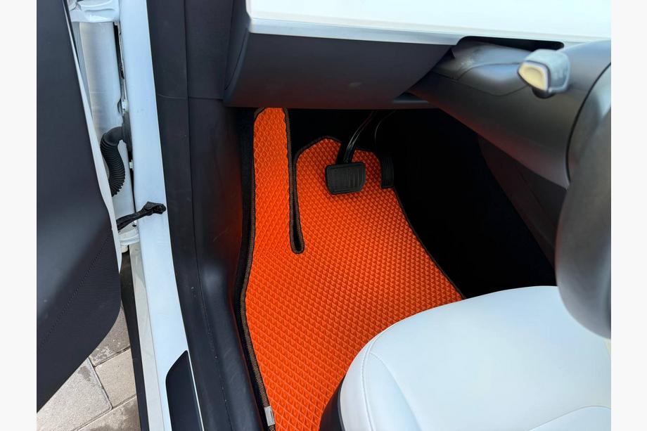 Tesla Model Y 2020– EVA talne preproge (2020-2024, Oranžna) Image