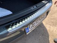 Volkswagen Golf 5 2003–2009 Kromirane zaščitne letve za zadnji odbijač OmsaLine (nerjaveče jeklo) Kombilimuzina, mat fotografija 3