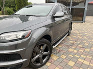 Audi Q7 2005–2015 Stranski pragovi Fullmond (2 kosa, aluminij) fotografija 2