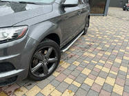 Audi Q7 2005–2015 Stranski pragovi Fullmond (2 kosa, aluminij) fotografija 5