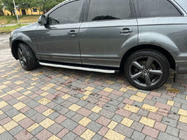 Audi Q7 2005–2015 Stranski pragovi Fullmond (2 kosa, aluminij) fotografija 3
