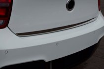 BMW serija 1 F20/F21 2011–2019 Zaščitna letev roba prtljažnika (nerjaveče jeklo) fotografija 6