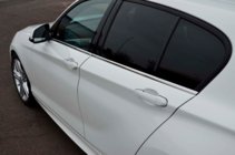 BMW serija 1 F20/F21 2011–2019 Okenska letev (nerjaveče jeklo) fotografija 7
