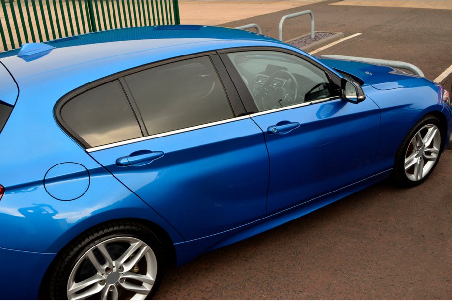 BMW serija 1 F20/F21 2011–2019 Okenska letev (nerjaveče jeklo) Image