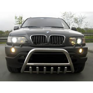 Prednji zaščitni lok WT003 (nerjavno jeklo) BMW X5 E53 1999–2006 fotografija 3