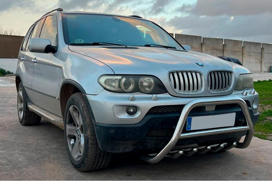 BMW X5 E53 1999–2006 Prednji zaščitni lok WT003 (nerjavno jeklo) Image