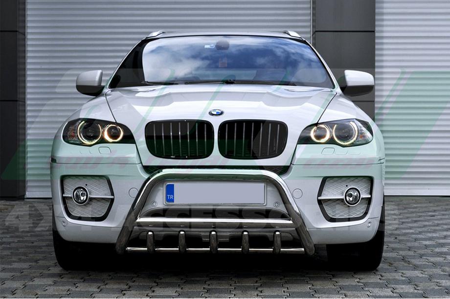 BMW X5 E70 2007–2013 Prednji zaščitni lok WT003 (nerjavno jeklo) Image