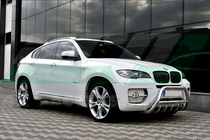 BMW X6 E71 2008–2014 Prednji zaščitni lok WT003 (nerjavno jeklo) 50 mm fotografija 2