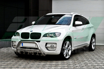 BMW X6 E71 2008–2014 Prednji zaščitni lok WT003 (nerjavno jeklo) 50 mm fotografija 3