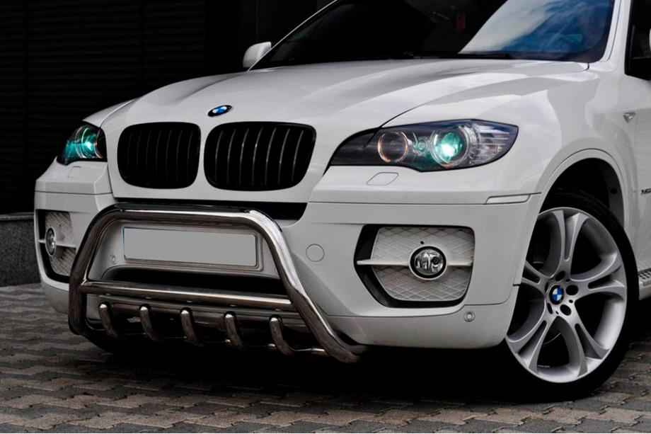 BMW X6 E71 2008–2014 Prednji zaščitni lok WT003 (nerjavno jeklo) 50 mm Image