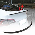 Tesla Model 3 2017– Spojler V5 (2017-2023, karbon) fotografija 1