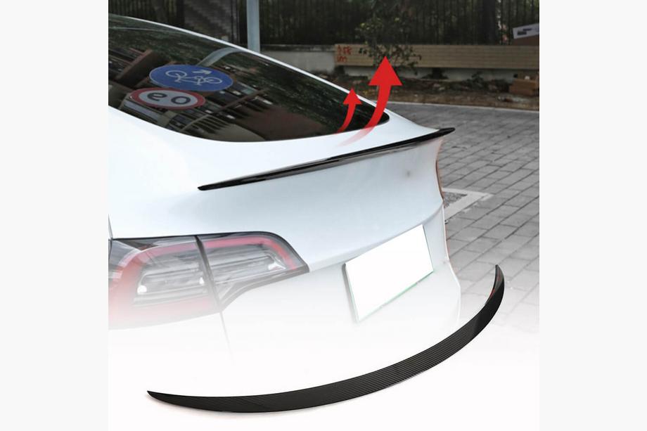 Tesla Model 3 2017– Spojler V5 (2017-2023, karbon) Image