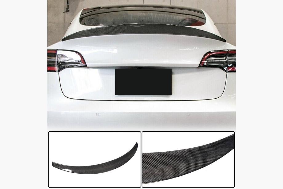 Tesla Model 3 2017– Spojler V10 (2017-2023, karbon) Image