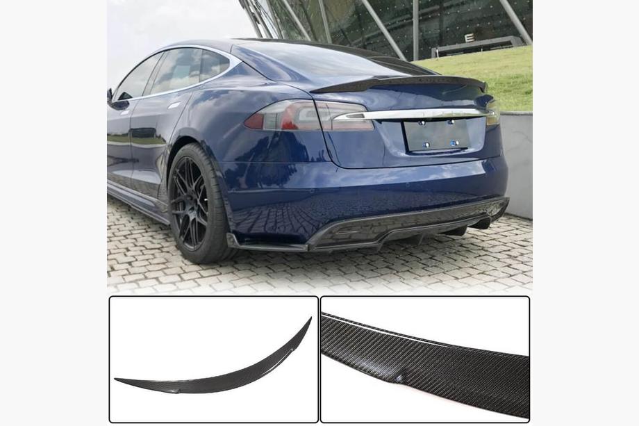 Tesla Model S 2012– Karbon spojler V2 (2012-2022) Image