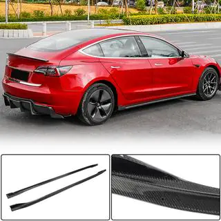 Pragovne obloge V2 (2017-2023, Carbon) Tesla Model 3 2017– fotografija 3