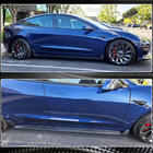 Tesla Model 3 2017– Dodatki pragov V4 (2017-2023, karbon) fotografija 4
