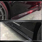 Tesla Model S 2012– Obloge pragov V1 (2014-2021, Karbon) fotografija 4