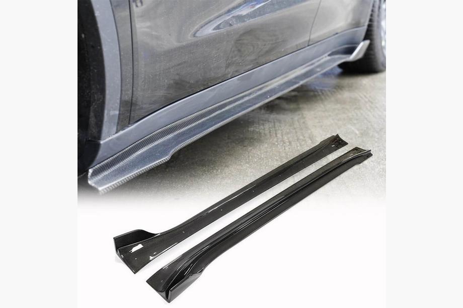 Tesla Model Y 2020– Podaljški pragov V1 (2020-2025, Karbon) Image