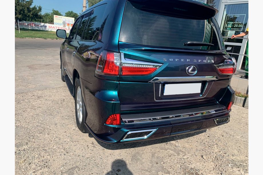 Lexus LX570/450d 2008–2022 TRD zadnji difuzor (2016-2022) Image