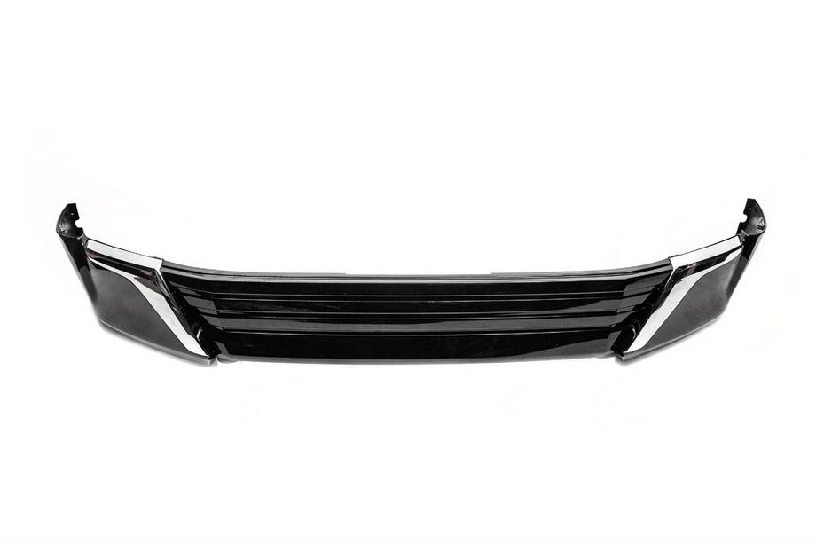 Toyota Land Cruiser 200 2007–2021 Sprednji lip spojler 2016↗ (Executive 2021) Črna barva Fotografija 4