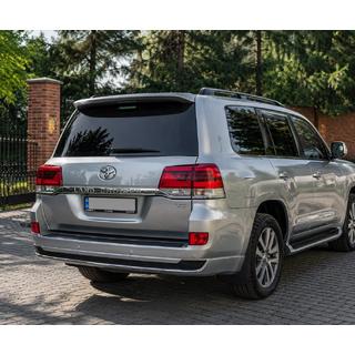 Zadnja obloga difuzorja s kromom 2016-2021 (Executive 2019/2021) Toyota Land Cruiser 200 2007–2021 fotografija 4