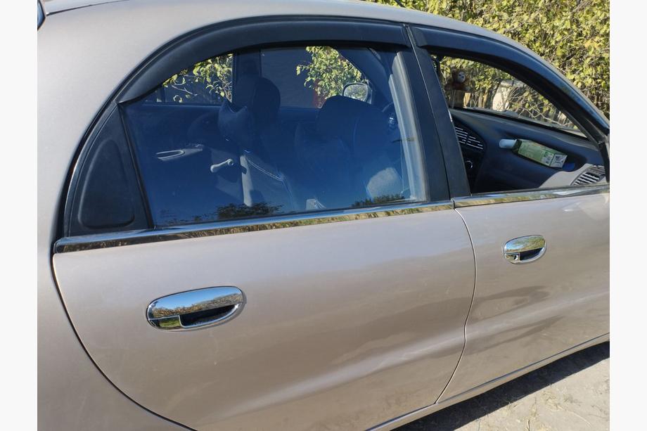 Chevrolet Lanos 1998–2017 Okenske obrobe (4 kosi, nerjavno jeklo) Image