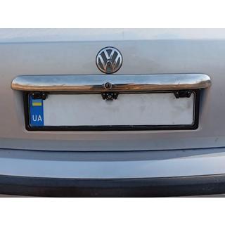 Okrasna letev nad registrsko tablico 1996-2001 (nerjaveče jeklo) Volkswagen Passat B5 1997–2005 fotografija 1