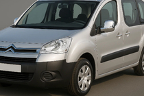 Citroen Berlingo 2008–2018 Kromirani pokrovi ogledal 2008-2012 (2 kosa, nerj.) fotografija 1