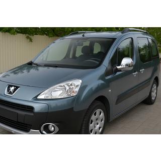 Pokrovi ogledal iz nerjavnega jekla 2008-2012 (2 kos) Peugeot Partner Tepee 2008–2018 fotografija 1