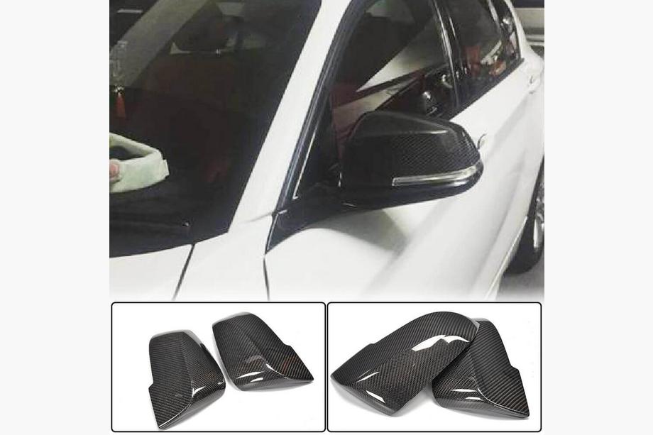 BMW serija 7 F01/F02 2008–2015 Pokrovi ogledal V3 (Karbon) Image