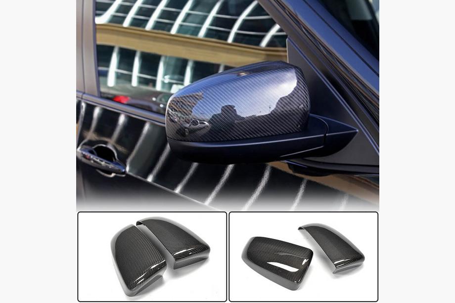 BMW X6 E71 2008–2014 Pokrovi ogledal (karbon) Image