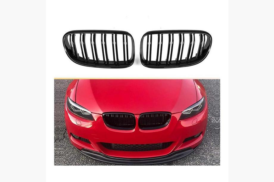 BMW serija 3 E92/E93 2006–2013 Ledvični mrežici M-Look (za 2007-2010 non-M / 2008-2013 M3, sijaj črna) Fotografija 2