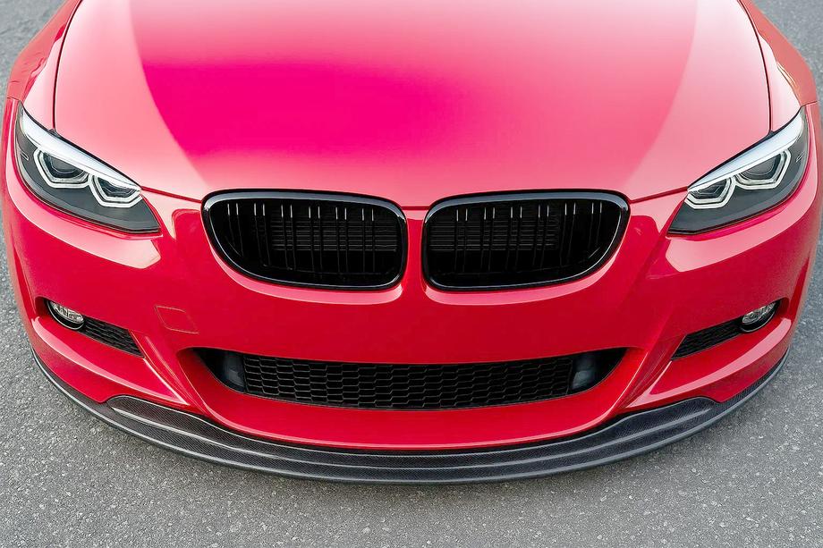 BMW serija 3 E92/E93 2006–2013 Ledvični mrežici M-Look (za 2007-2010 non-M / 2008-2013 M3, sijaj črna) Fotografija 1