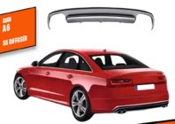 Audi A6 C7 2011–2017 Difuzor zadnjega odbijača DPT V1 (2011-2014) fotografija 1