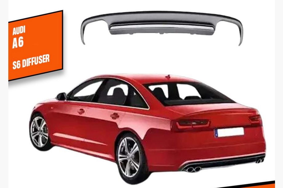 Audi A6 C7 2011–2017 Difuzor zadnjega odbijača DPT V1 (2011-2014) Image