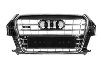 Audi Q3 2011–2019 Sprednja maska SQ3 (2011-2015, črna s kromom) fotografija 1