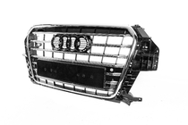 Audi Q3 2011–2019 Sprednja maska SQ3 (2011-2015, črna s kromom) fotografija 2