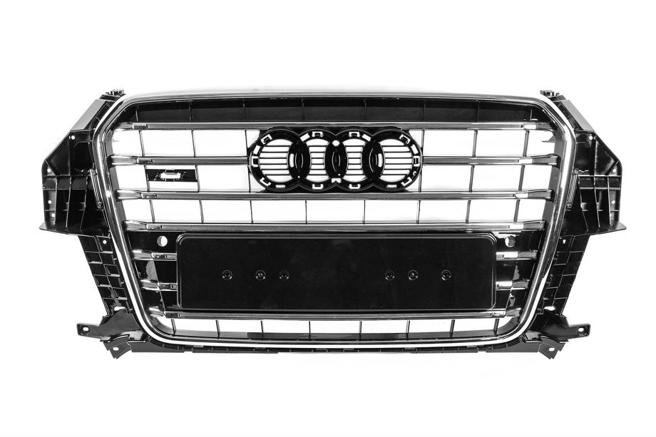 Audi Q3 2011–2019 Sprednja maska SQ3 (2011-2015, črna s kromom) Image