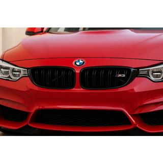 M-Look ledvični rešetki (za M3 F80, mat črna) BMW serija 3 F30/F31 2012–2019 fotografija 2